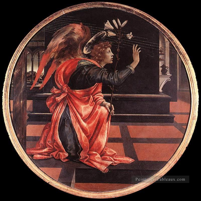 Gabriel de l’Annonciation 1483 Christianisme Filippino Lippi Peintures à l'huile